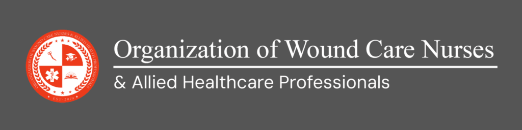 Organization of wound care nurses and allied healthcare professionals logo.