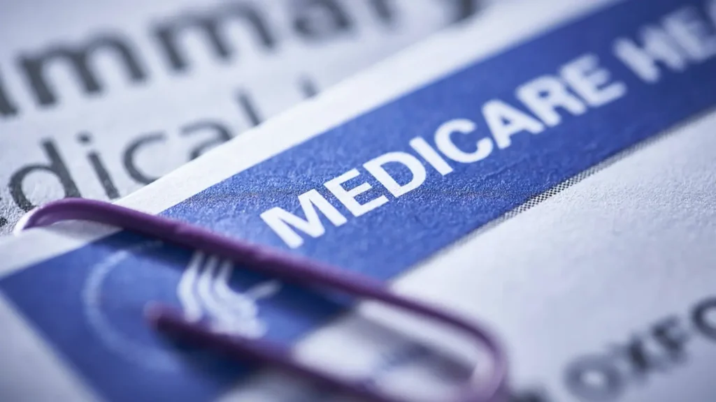 A Medicare health card